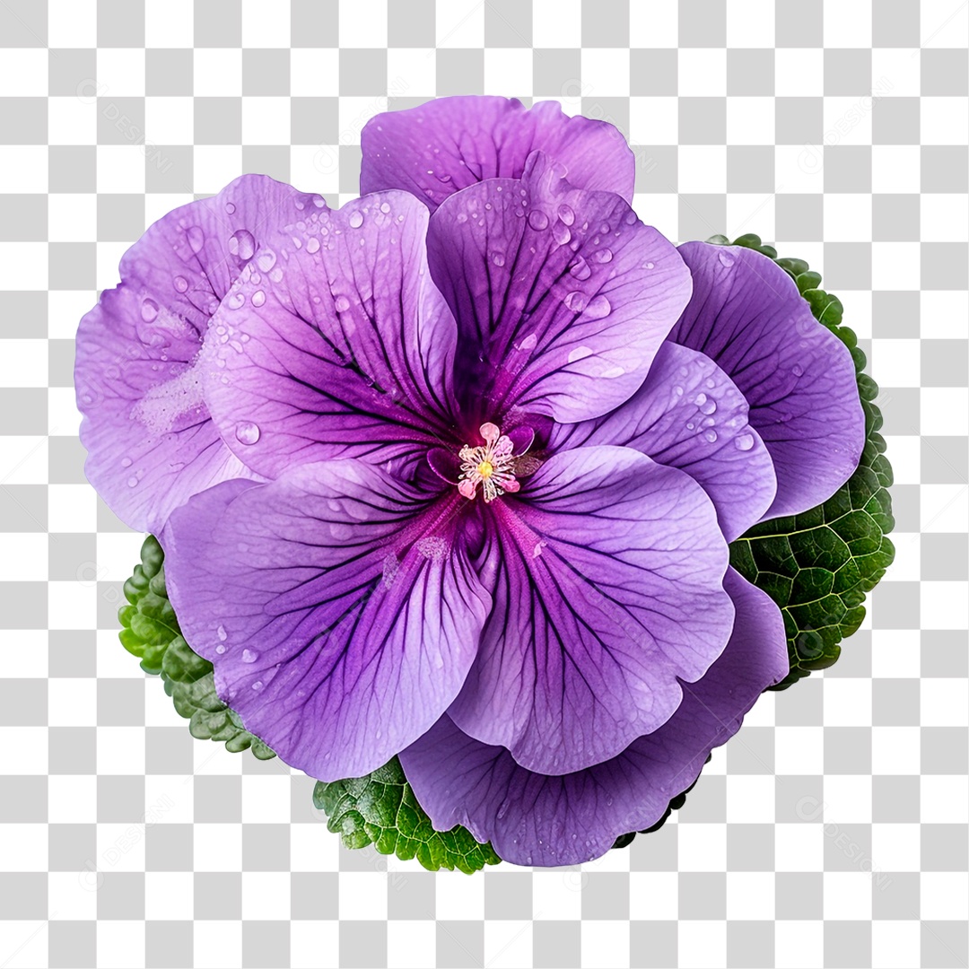 Violeta Africana PNG Transparente