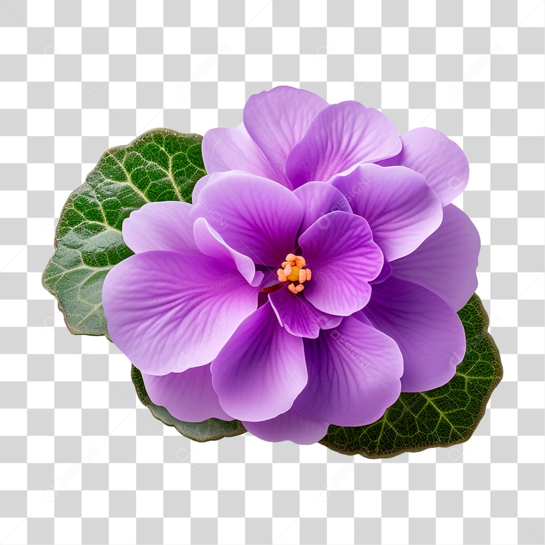 Violeta Africana PNG Transparente
