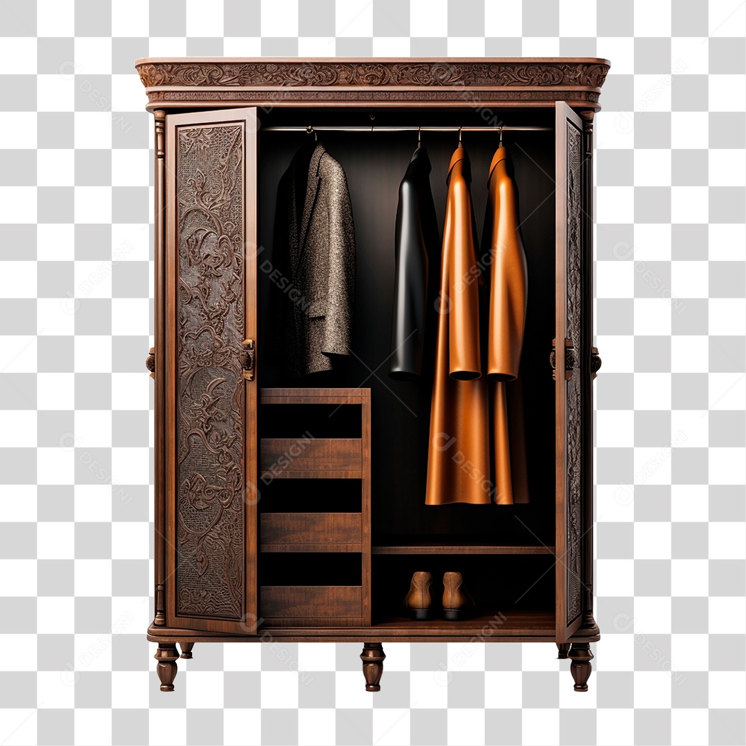 Guarda Roupa PNG Transparente