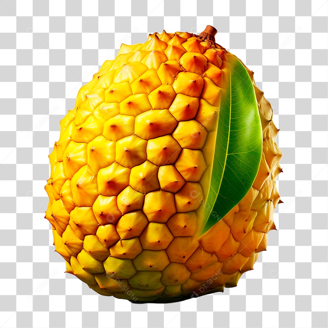 Durião Maduro PNG Transparente