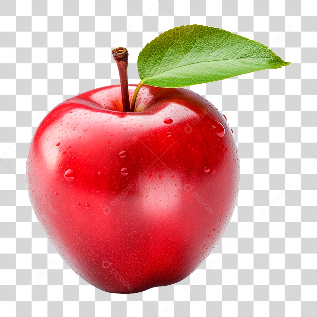 Fruta Maçã PNG Transparente