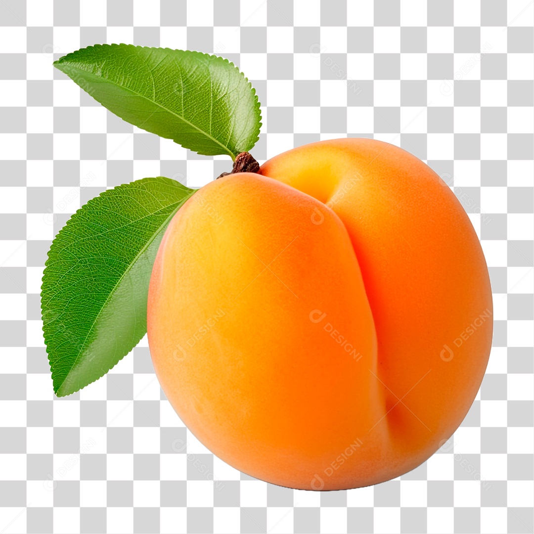 Pêssego Maduro PNG Transparente