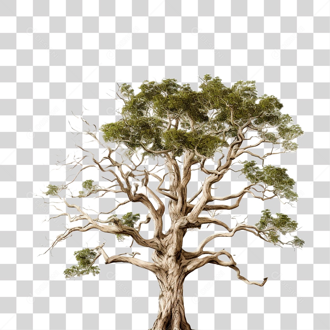 Árvore Verde PNG Transparente