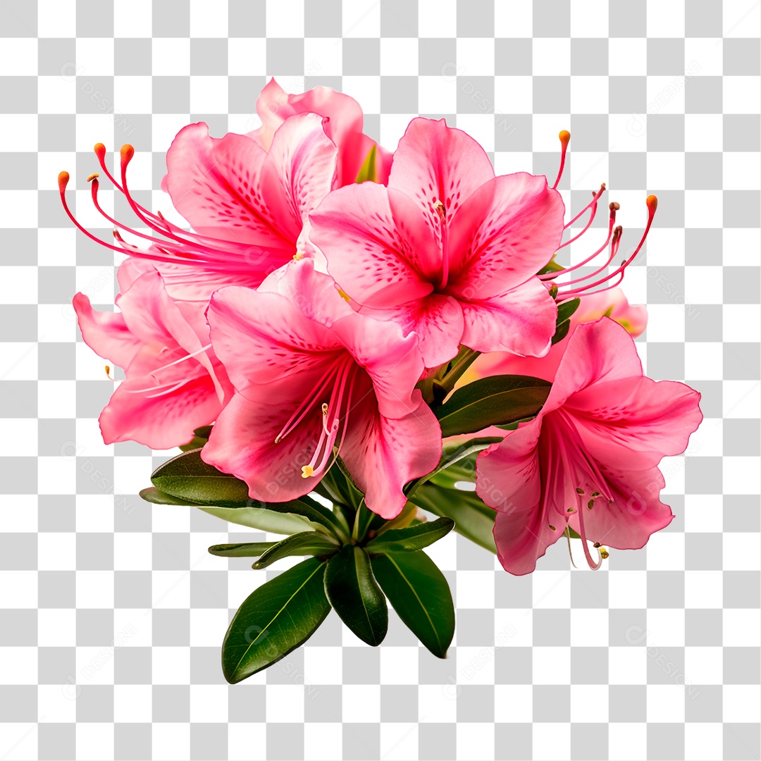 Planta Azaléa PNG Transparente