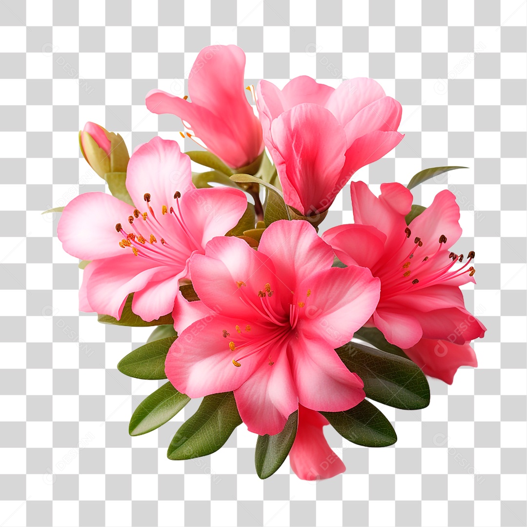 Planta Azaléa PNG Transparente