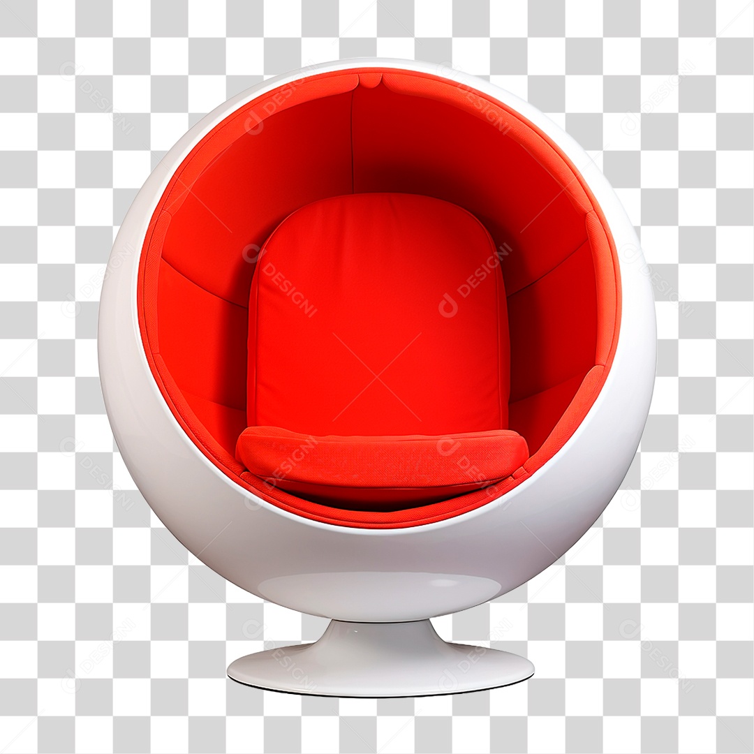 Poltrona Moderna PNG Transparente