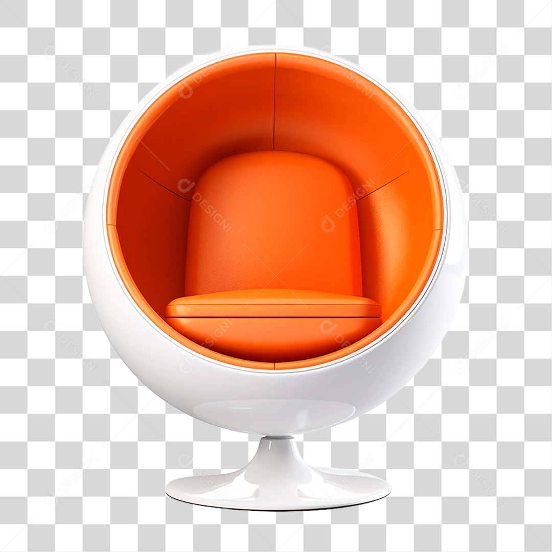 Poltrona Moderna PNG Transparente