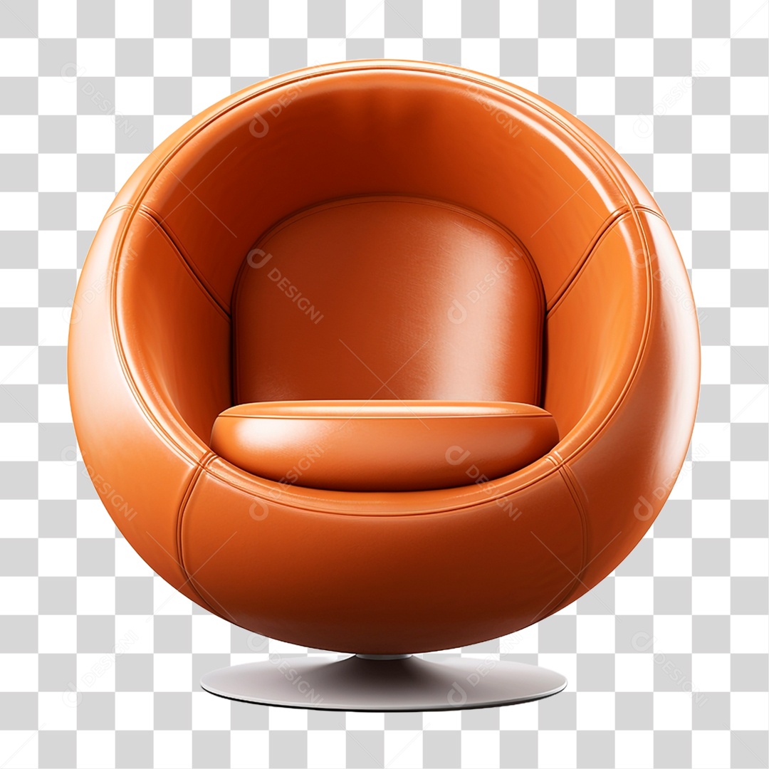 Poltrona Moderna PNG Transparente