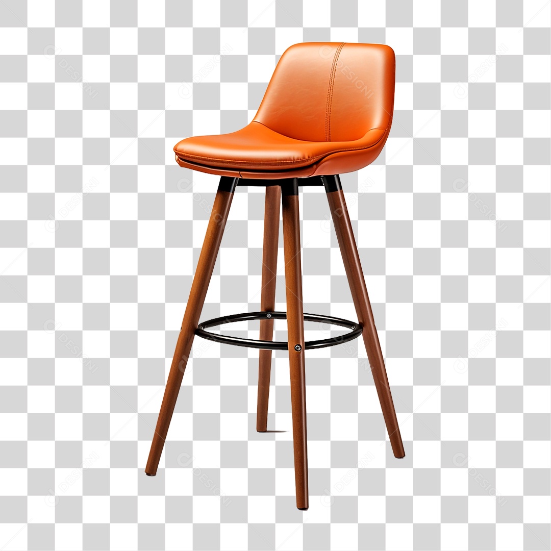 Banqueta Alta PNG Transparente