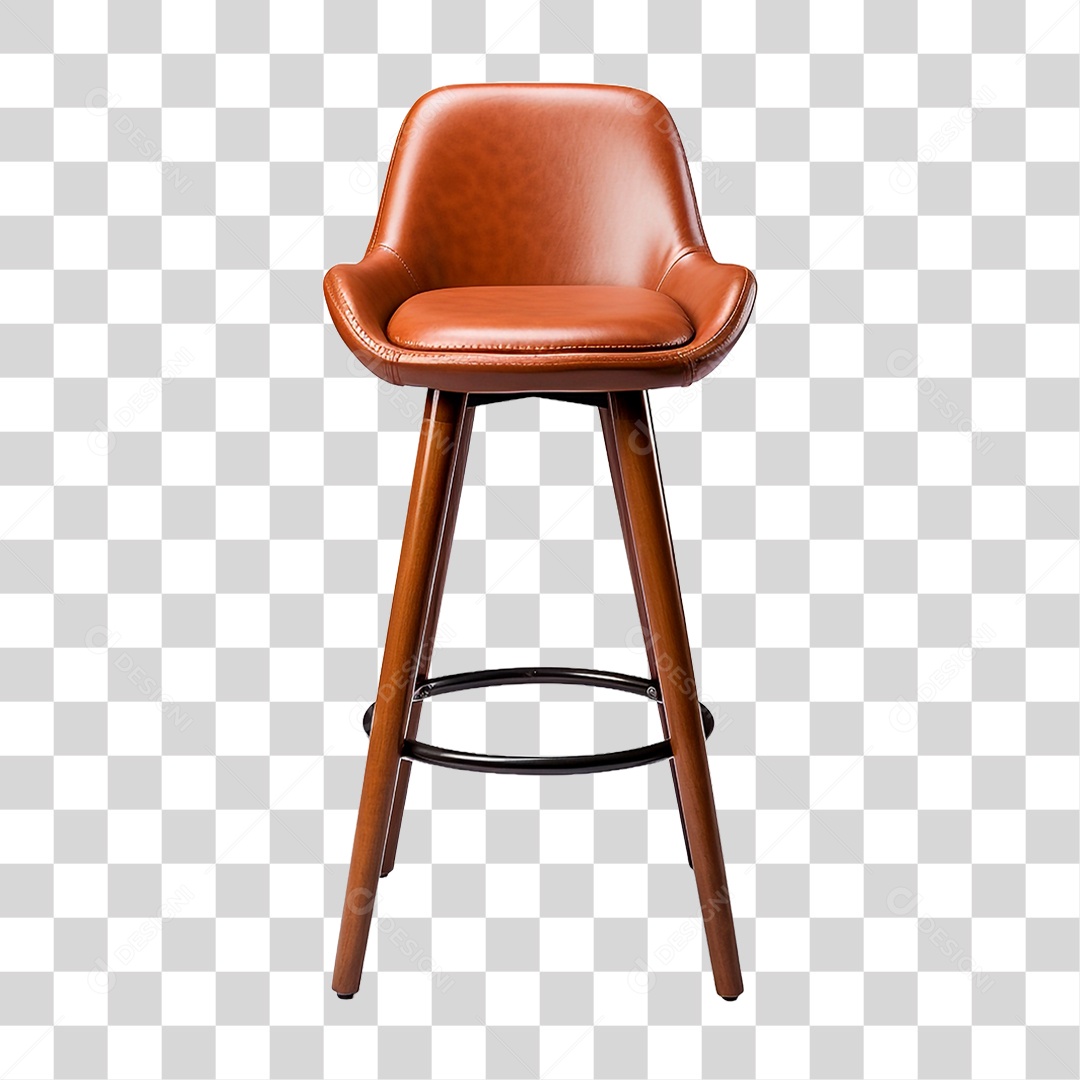 Banqueta Alta PNG Transparente