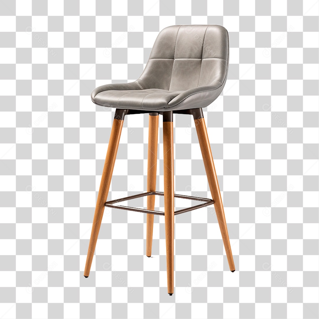 Banqueta Alta PNG Transparente