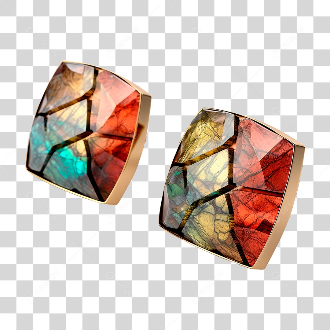 Par de Abotoaduras PNG Transparente