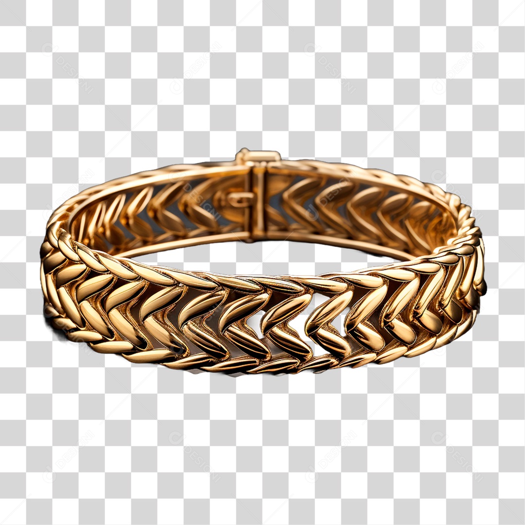 Pulseira de Ouro PNG Transparente