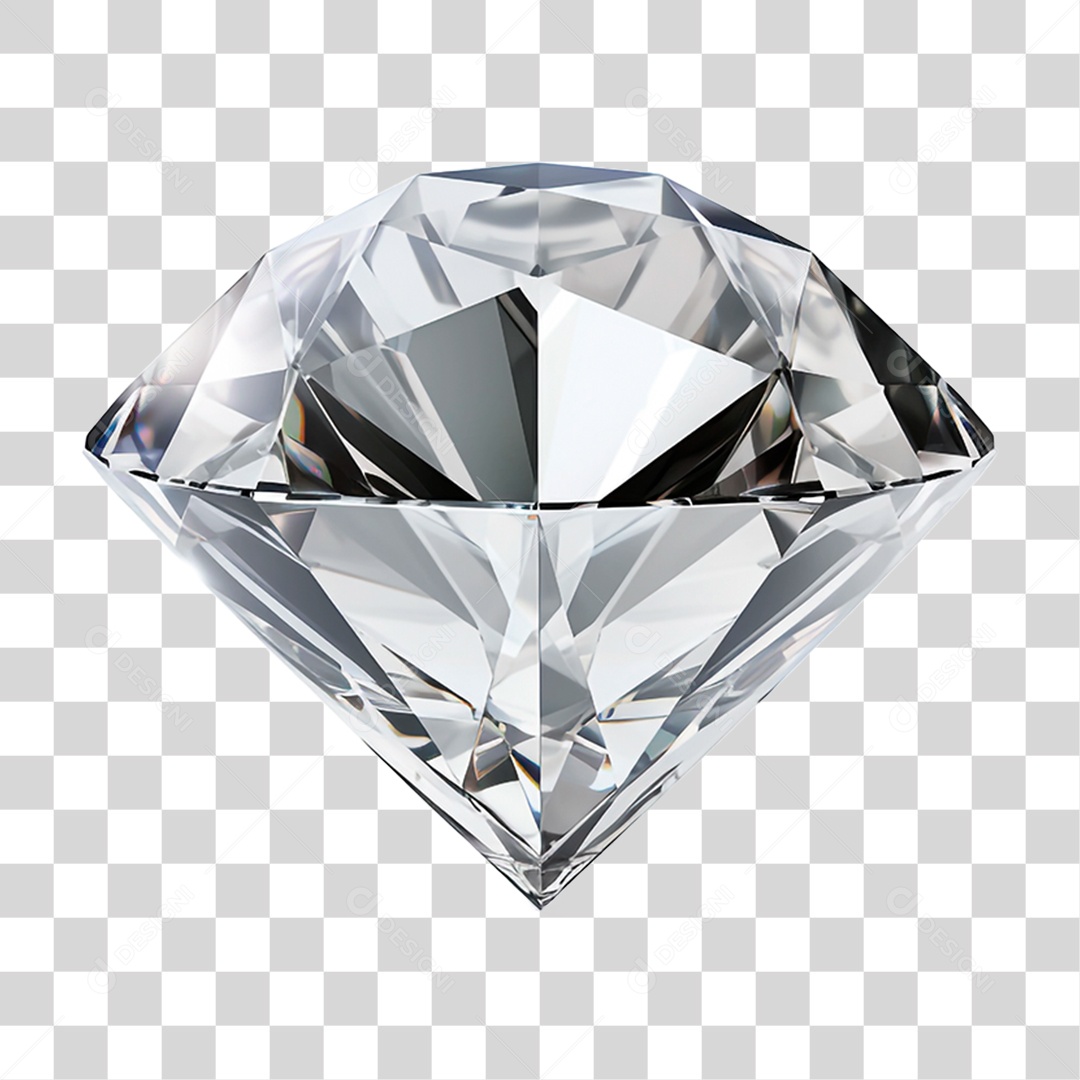 Diamante Brilhante PNG Transparente
