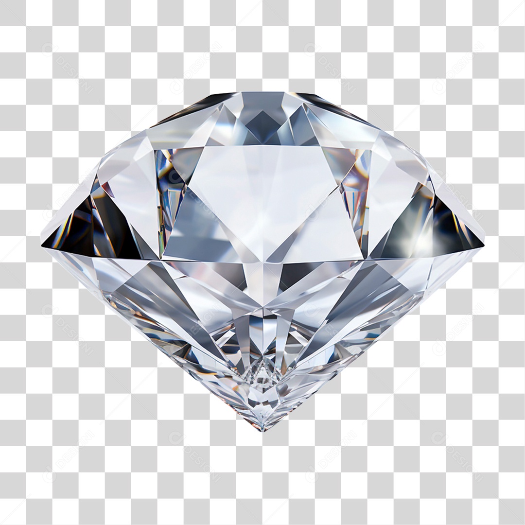 Diamante Brilhante PNG Transparente