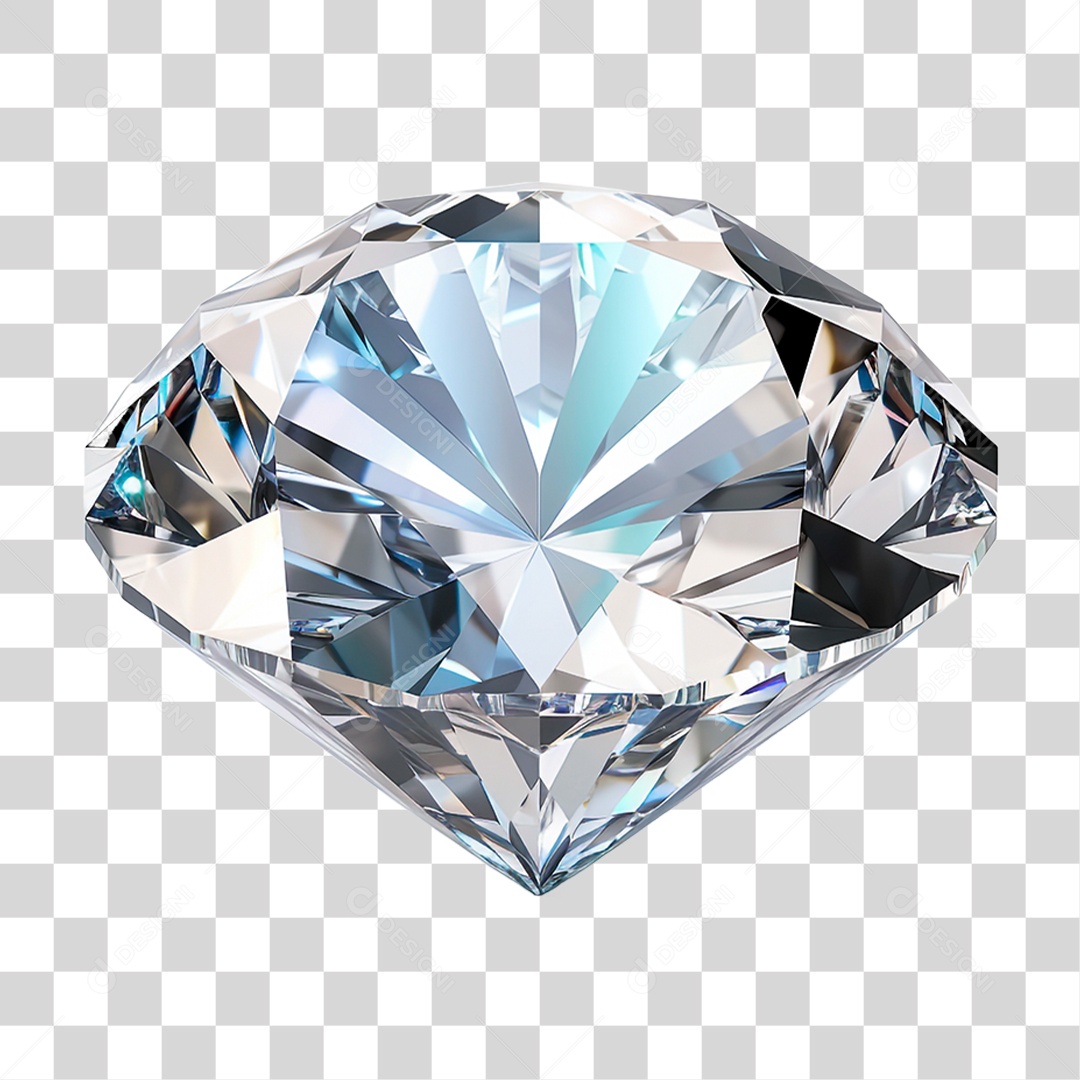 Diamante Brilhante PNG Transparente
