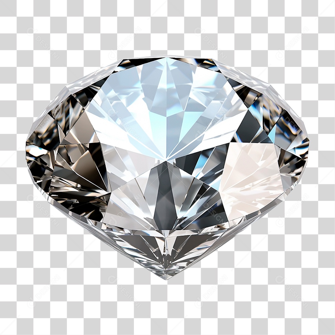 Diamante Brilhante PNG Transparente