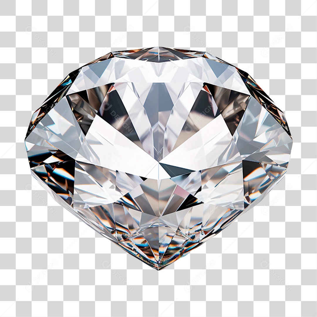 Diamante Brilhante PNG Transparente