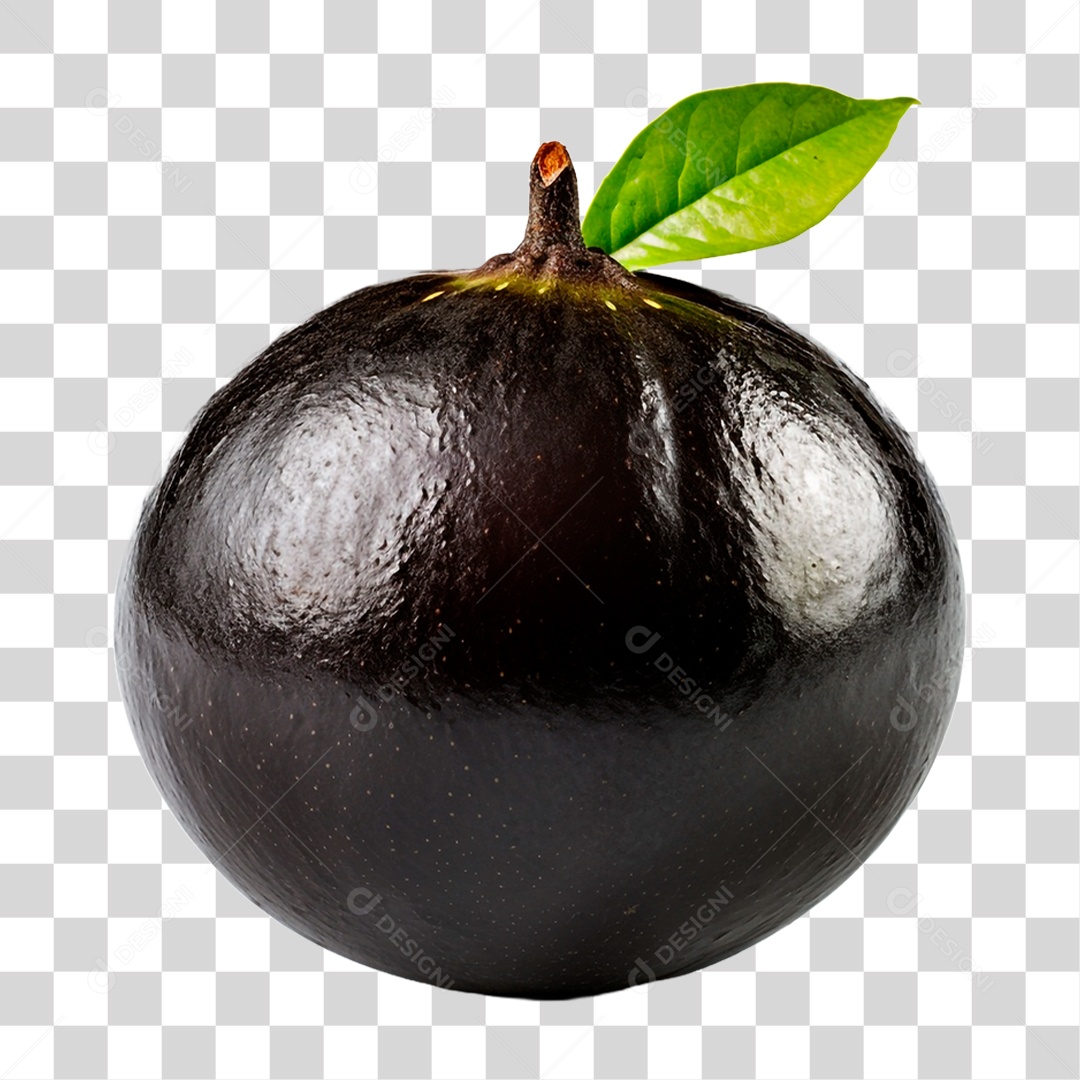 Jabuticaba Madura PNG Transparente