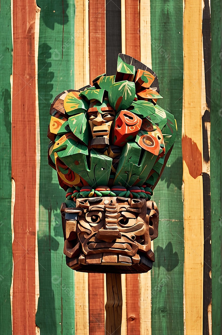 Ilustração em aquarela do mês da história negra para mídias sociais