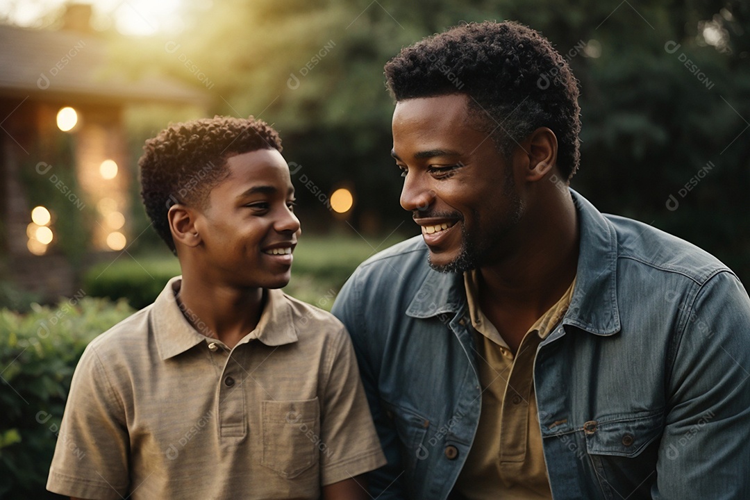 Imagem do mês da história negra com pessoas cultura africana IA generativa