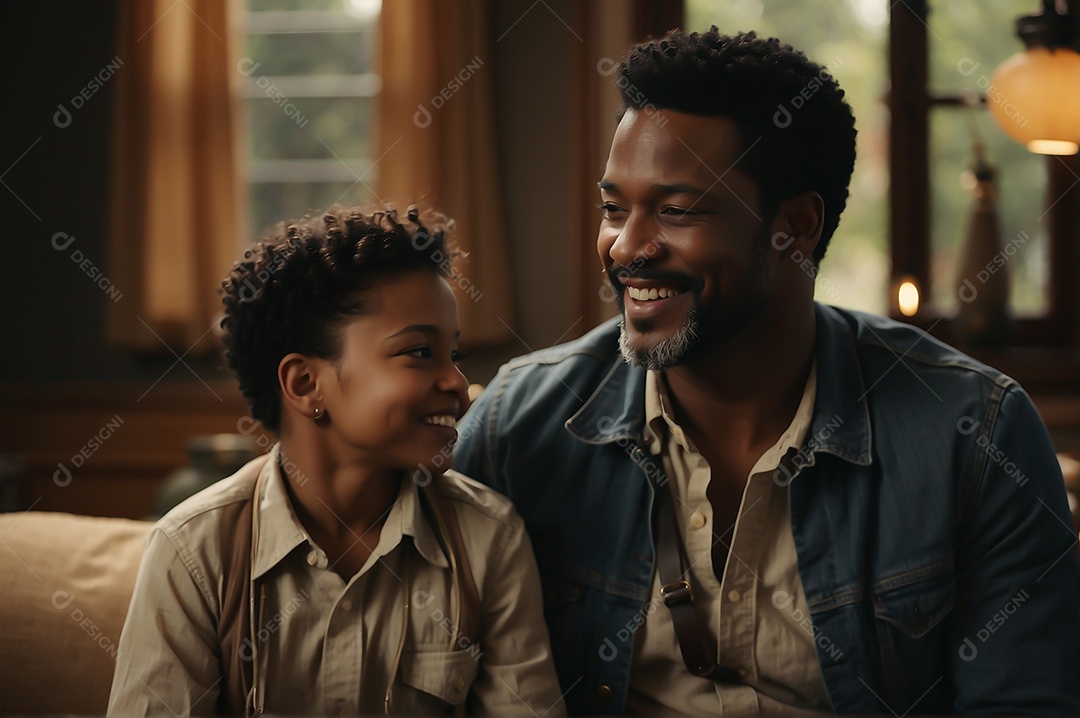 Imagem do mês da história negra com pessoas cultura africana IA generativa