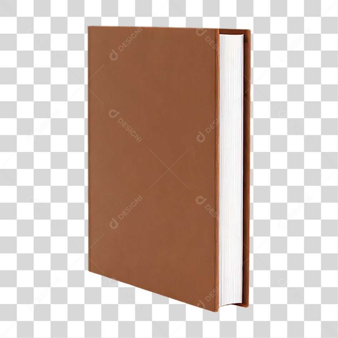 Livro Marrom PNG Transparente