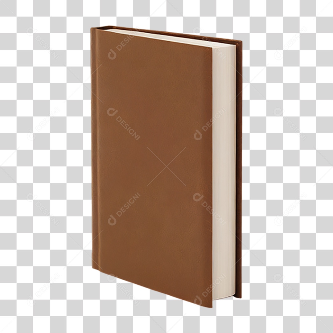 Livro Marrom PNG Transparente