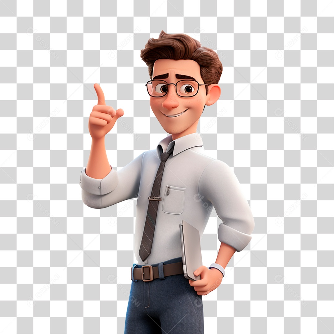 Jovem Empresário Negócios PNG Transparente