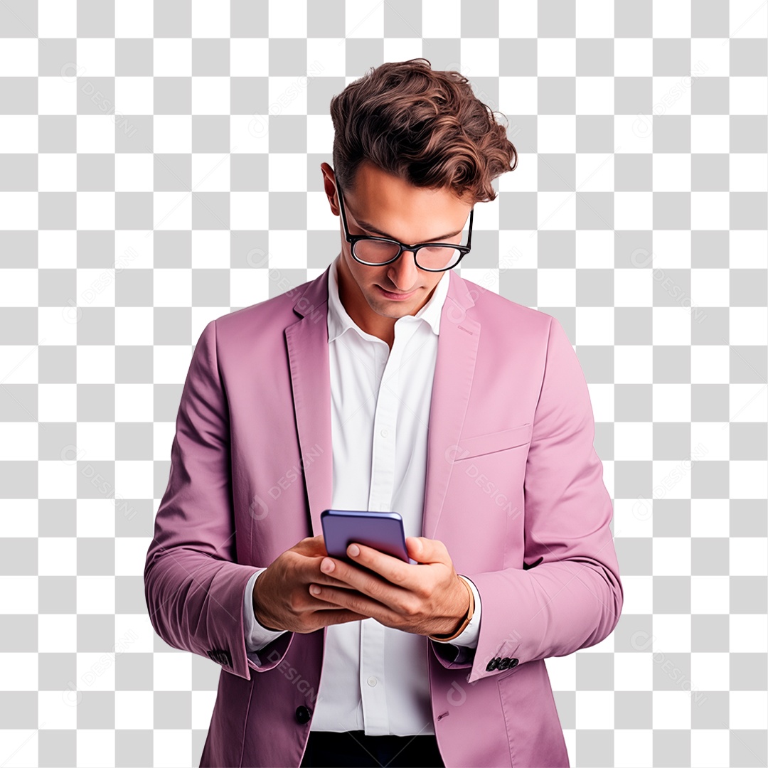 Jovem Empresário Negócios PNG Transparente