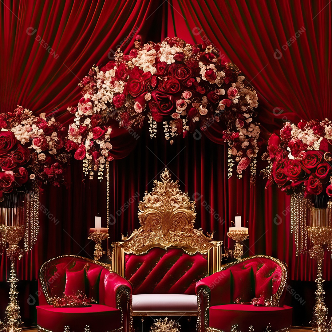 Cenário fundo background casamento casal casório IA Inteligência artificial Fotos Imagens JPG