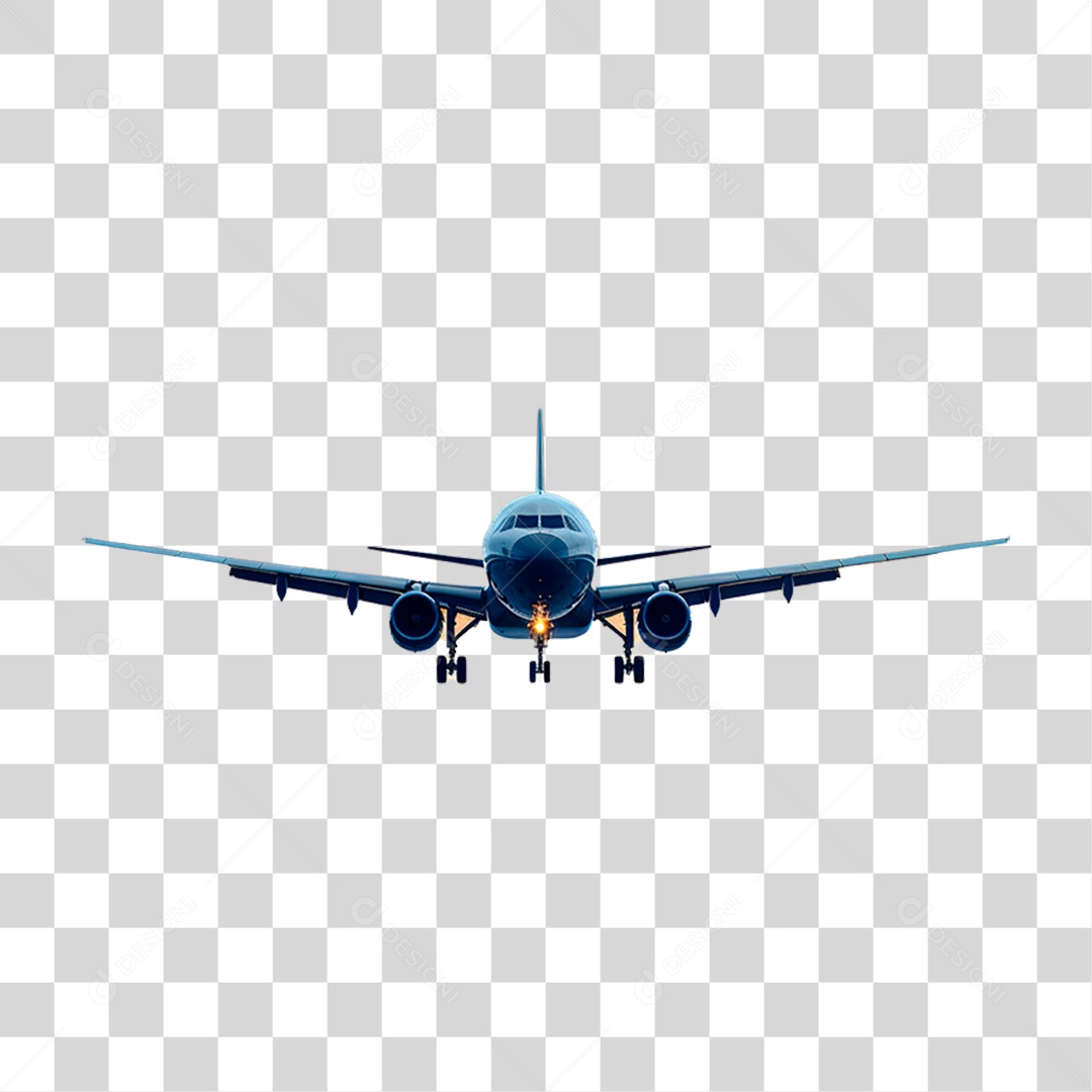 Avião Transporte Passageiros Viagens PNG Transparente