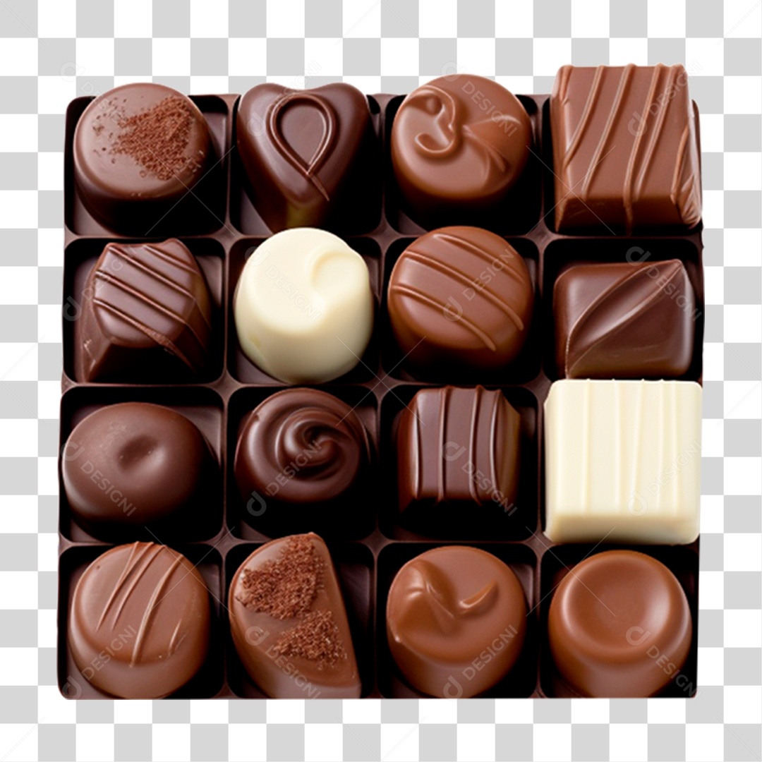 Barra de Chocolate Doces PNG Transparente