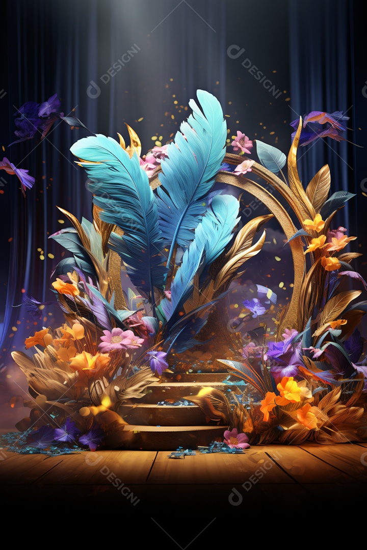 Fundos para Flyers de Festa Carnaval