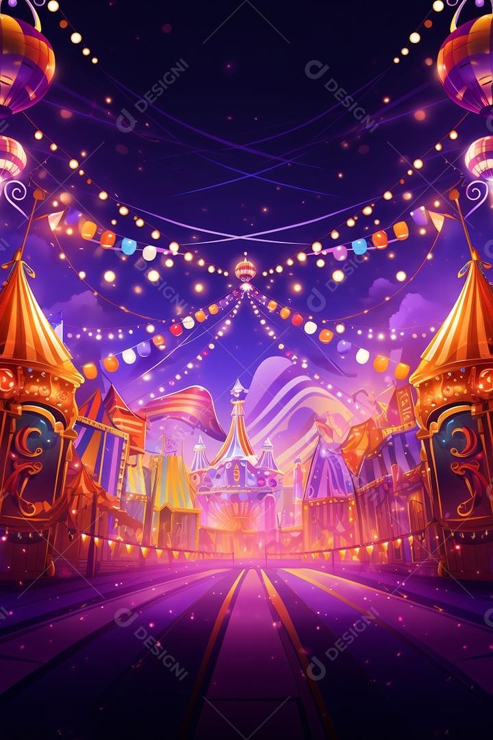 Fundos para Flyers de Festa Carnaval