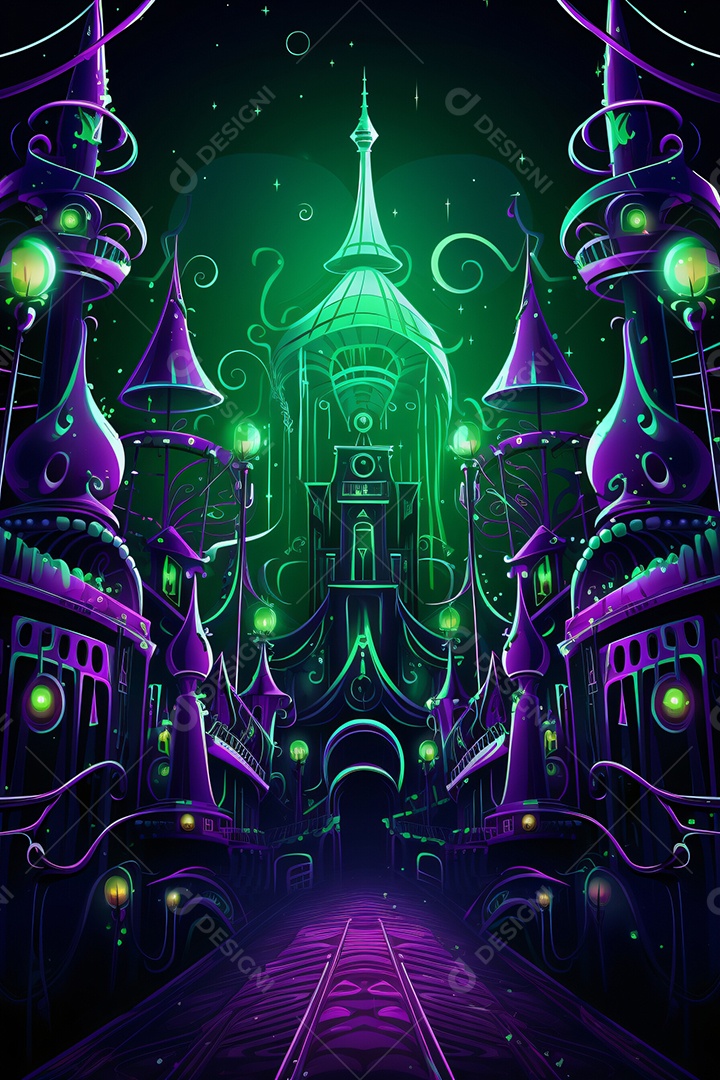 Fundos para Flyers de Festa halloween