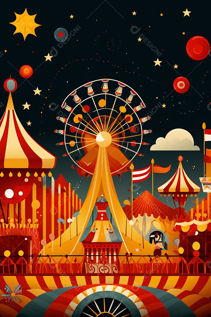 Fundos para Flyers de Festa Carnaval