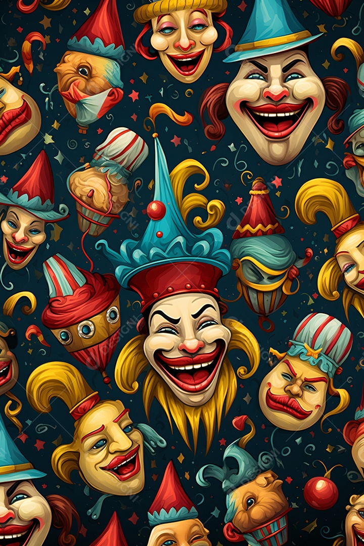 Fundos para Flyers de Festa Carnaval