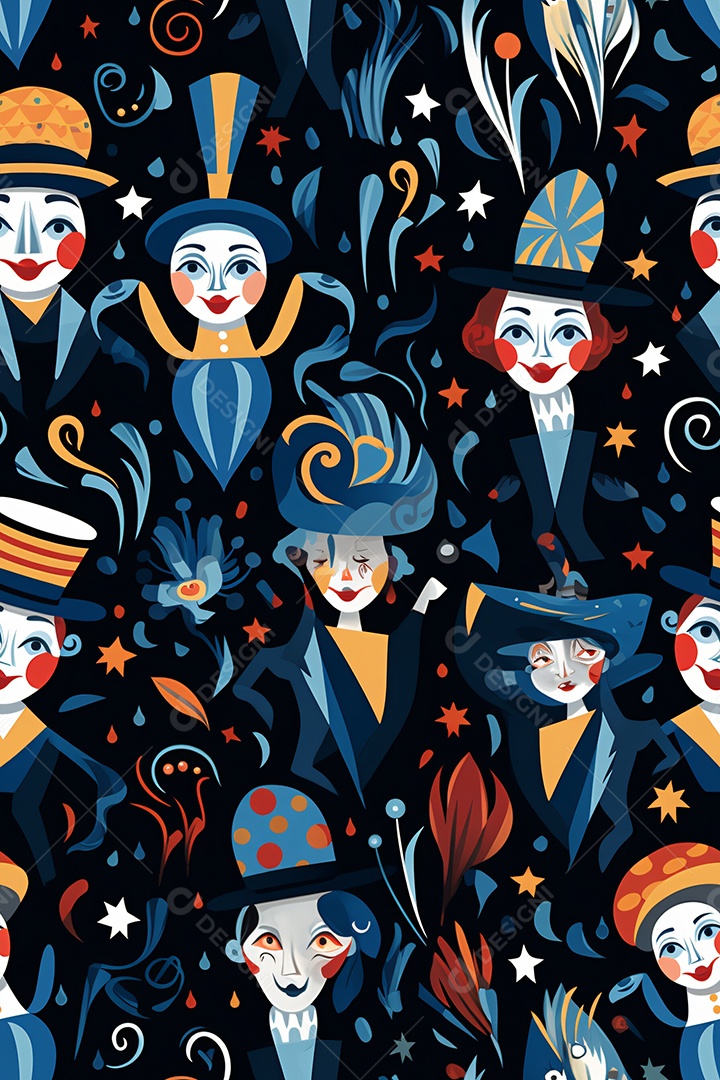 Fundos para Flyers de Festa Carnaval