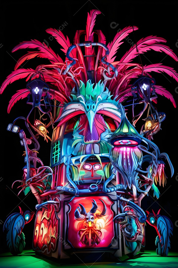 Fundos para Flyers de Festa Carnaval