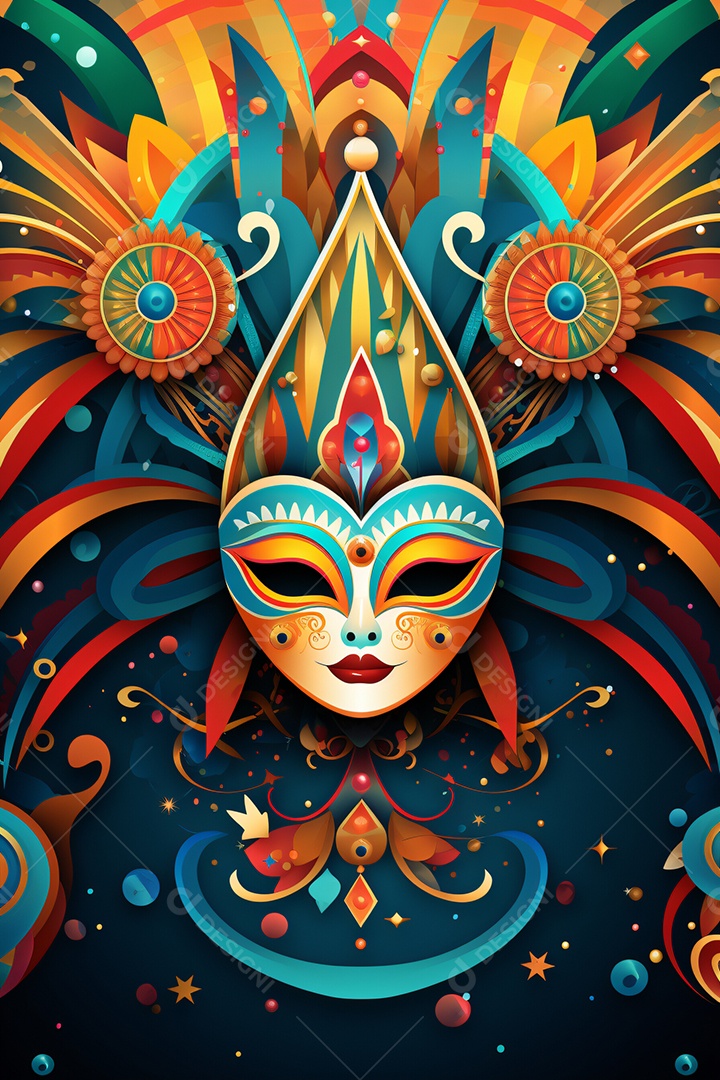 Fundos para Flyers de Festa Carnaval