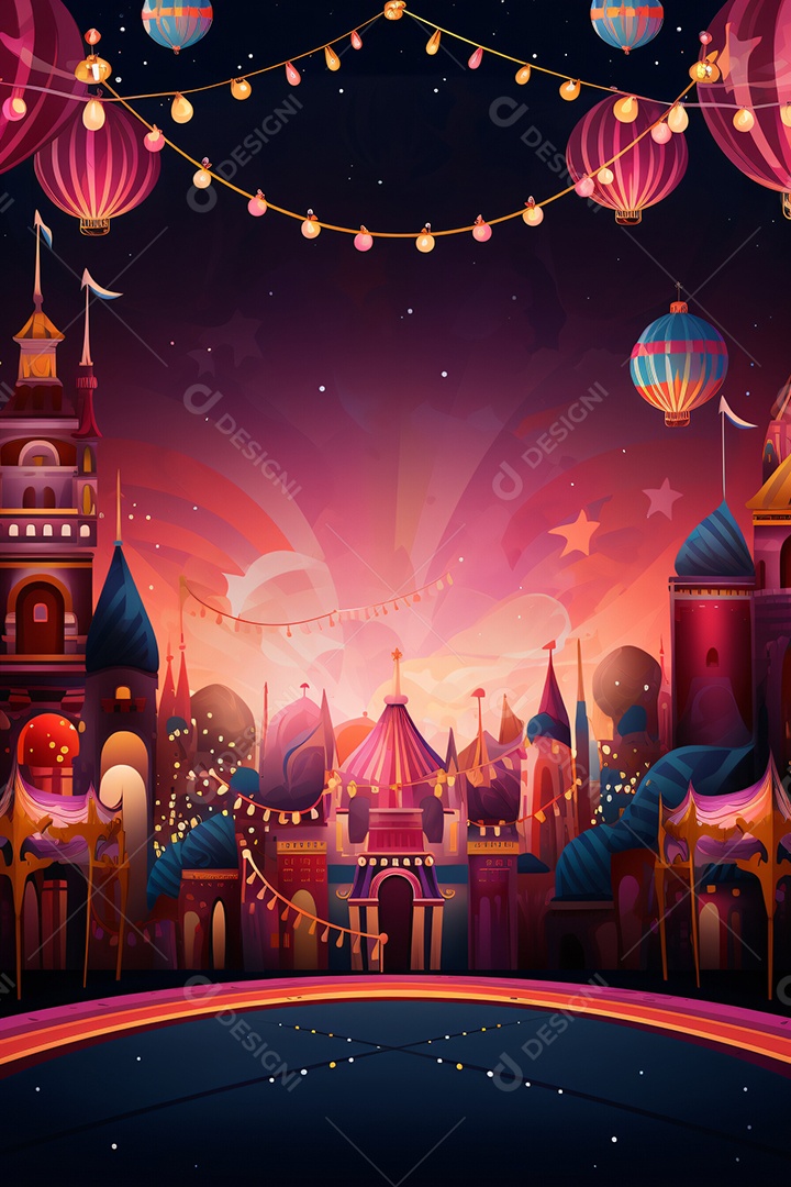 Fundos para Flyers de Festa Carnaval