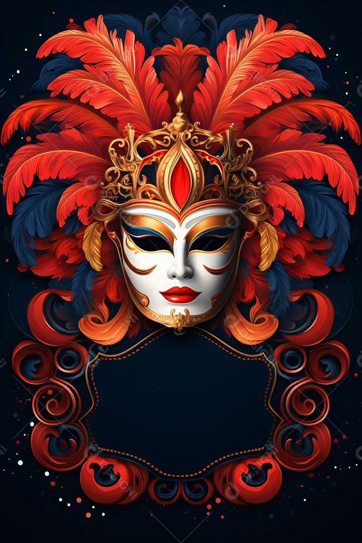 Fundos para Flyers de Festa Carnaval