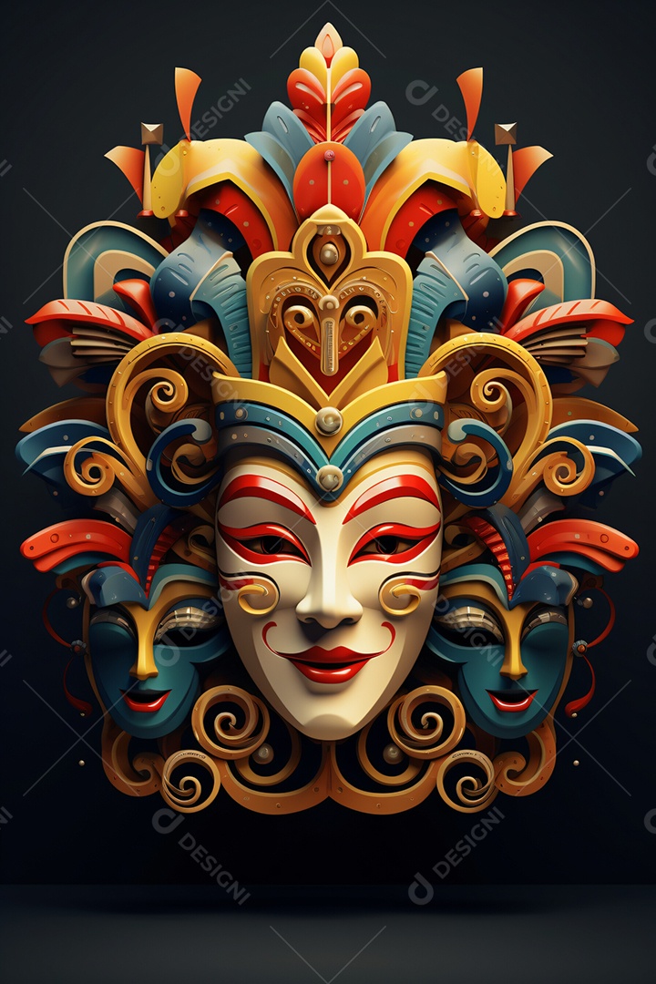 Fundos para Flyers de Festa Carnaval