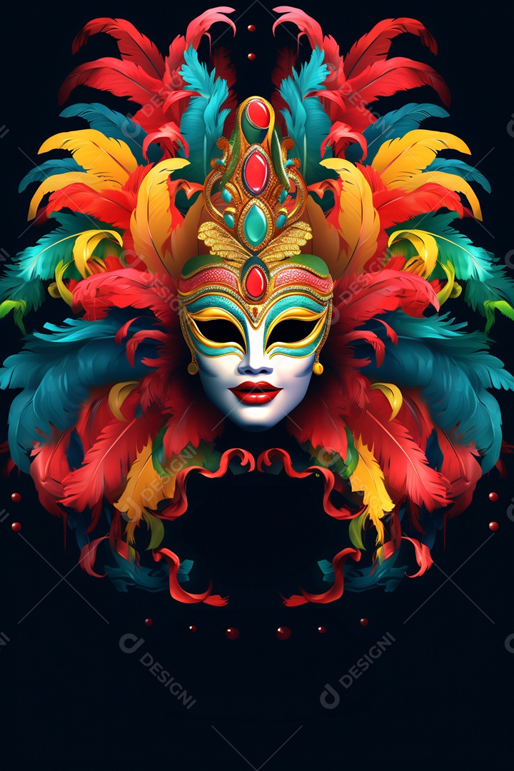 Fundos para Flyers de Festa Carnaval