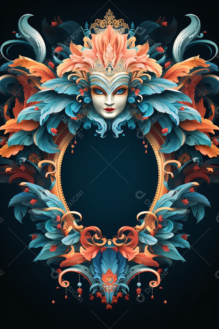 Fundos para Flyers de Festa Carnaval