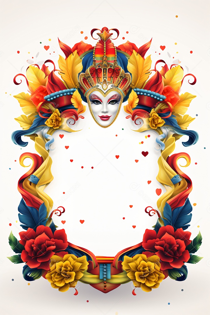 Fundos para Flyers de Festa Carnaval