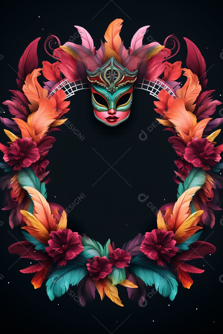 Fundos para Flyers de Festa Carnaval