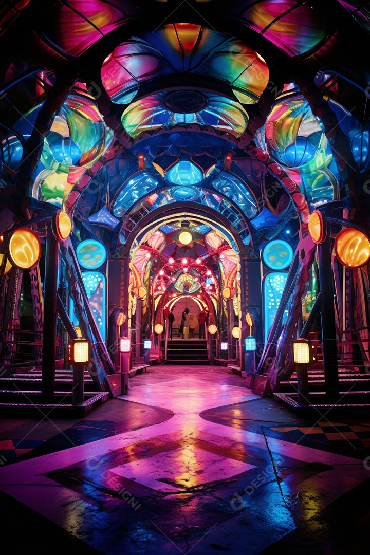 Cenário futurístico