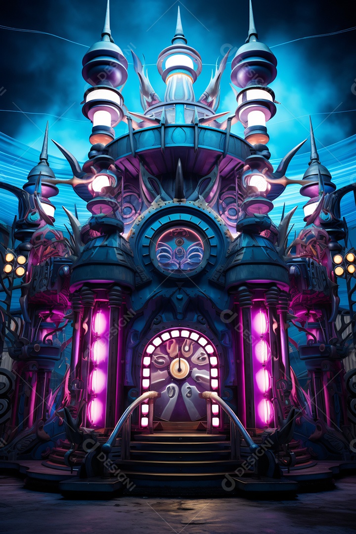 Cenário futurístico